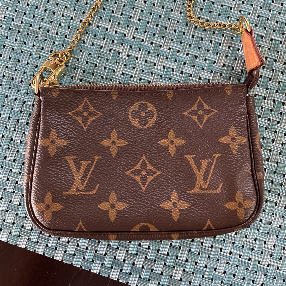 Louis Vuitton Monogram Mni Pouchette M58009